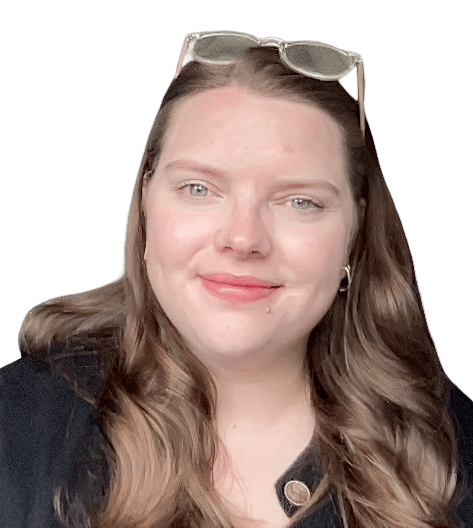 a portrait of Belle, founder of Squid Content